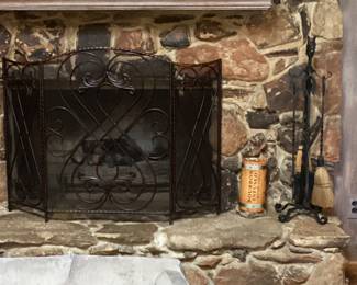 Fireplace set