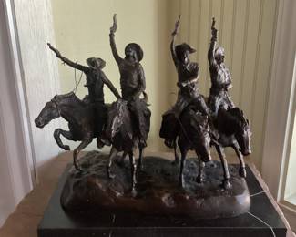Fredrick Remington bronze