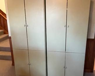 Two matching cabinets