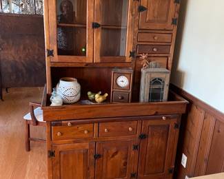 Wooden hutch