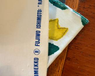 One yard of Markmekko fabric