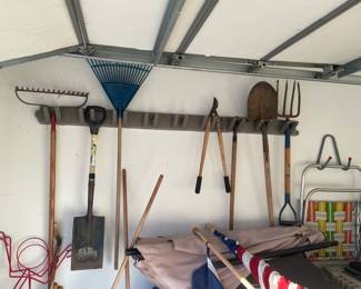 Garage yard tools