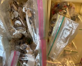 Buttons, beads
