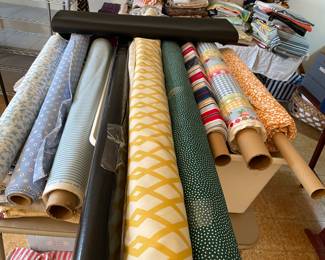 More fabric on bolts