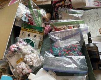 All kinds of craft supplies