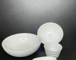 Crate  Barrel Porcelain Bowls