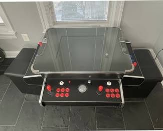 Cocktail Arcade Coffee Table with Stools second image