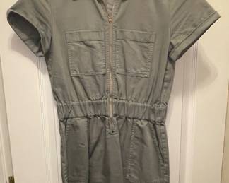 J. Crew Utility Romper Dress second image