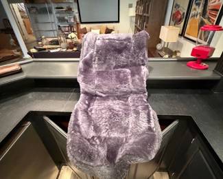 Grey Sheep and Acrylic Car Seat Cover