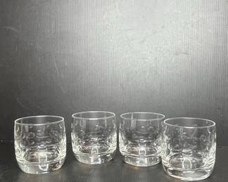 Bubble Embossed Glass Tumblers