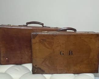 Vintage Leather Suitcases