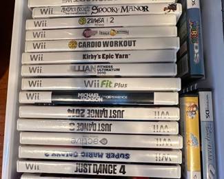 Nintendo Wii Video Game Collection