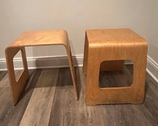 IKEA Benjamin Bentwood Stools by Lisa Norinder