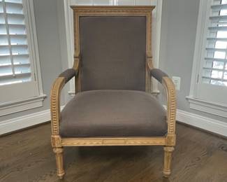 Restoration Hardware Louis XVI Style Armchair