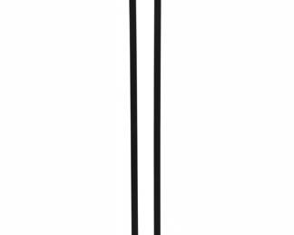 Window Pane Floor Lamp Black