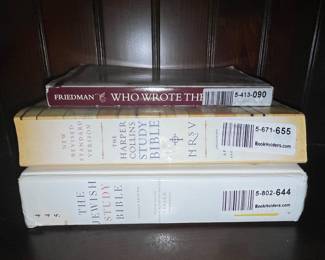 Collection of Study Bibles