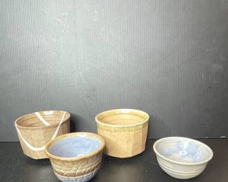 Assorted Studio Pottery Bowls