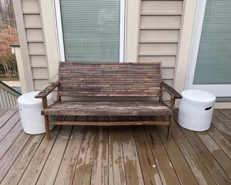 Wood Outdoor Bench