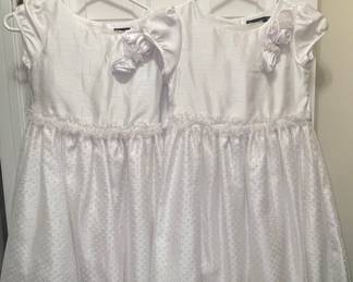 Eriwinkle White Christening or Special Occasion Dress