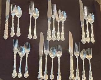 Assorted Sterling Silver Flatware Pieces by Gorham, Towle, and Westmorland