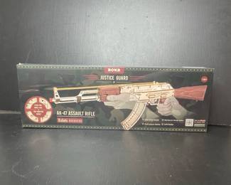 ROKR Justice Guard AK Assault Rifle Wooden Model Kit