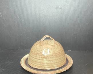 Just Potters Ceramic Butter Dish with Lid second image