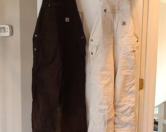 Carhartt "Bib Overalls" - Brown & Cream