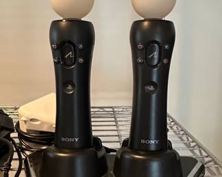 Sony PlayStation Move Motion Controllers with Charging Dock