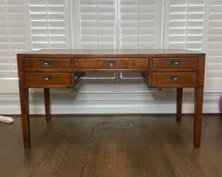 Chinese Campaign Style Elm Wood Desk