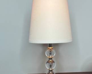 Safavieh Liam Stacked Crystal Ball Table Lamp