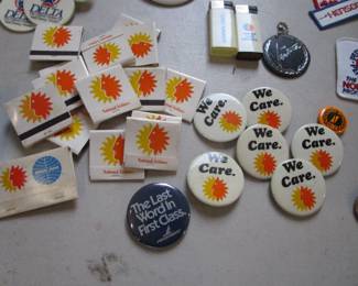 Airlines advertising ephemera