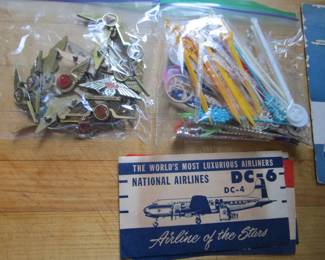 Airlines advertising ephemera