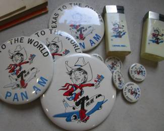 Airlines advertising ephemera