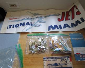 Airlines advertising ephemera