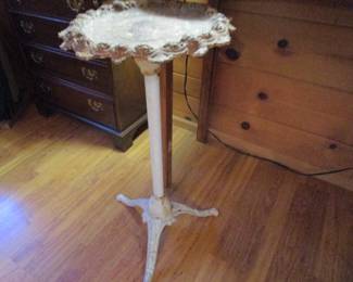 Vintage cast iron pedestal