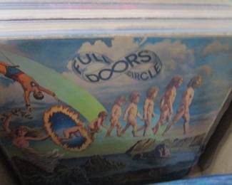 Nice selection of vintage rock records - vintage vinyl