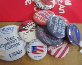 Airlines advertising ephemera