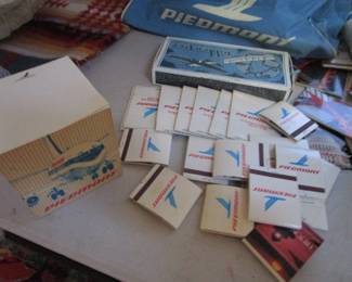 Airlines advertising ephemera