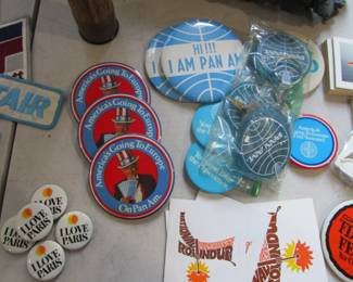 Airlines advertising ephemera