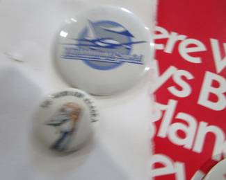 Airlines advertising ephemera