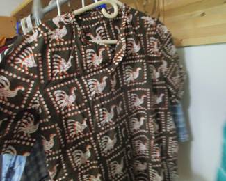 Vintage African shirts