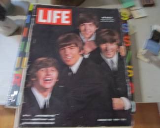 Life Magazine with the Beatles