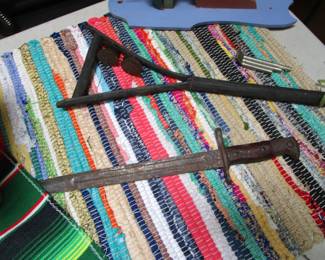 Antique knife and tool