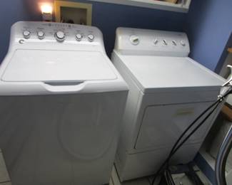 New Washer & Dryer (GE Deep fill washer) Kenmore 800 series dryer