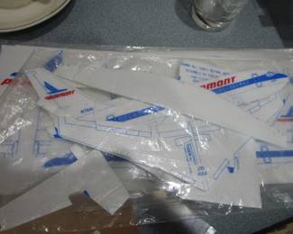 Airlines advertising ephemera