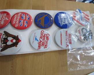 Airlines advertising ephemera