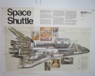 Space shuttle poster