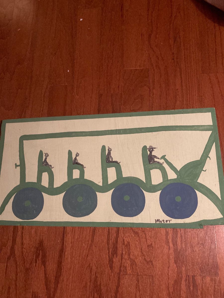 Original Mose Tolliver Painting Mose T