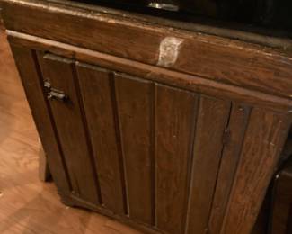 Primitive Tongue and Groove cabinet