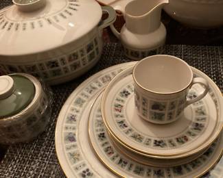 Large set of Tapestry china